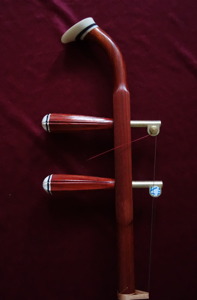 Erhu, Alto Fiddle, Red Rosewood, mechanical pegs (easier to tune 