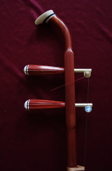 Erhu, Alto Fiddle, Red Rosewood, mechanical pegs (easier to tune) 红花梨 铜轴二胡