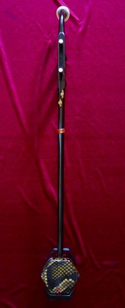 Erhu, Alto fiddle, Aged Mahogany, Deluxe Hard Case 老红木二胡, 送高级硬盒, 二胡世家制作