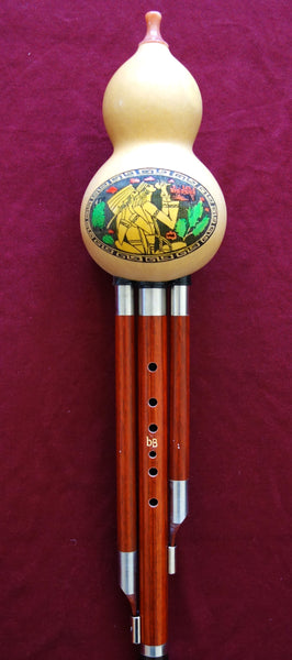 Hulusi 葫芦丝. 降B调或C调  in  bB or C
