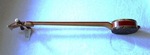 Sanxian, Small/Soprano Sanxian, Sandalwood  (3-stringed Banjo/lute, Sangen, Shamisen, さんげん) 小三弦, 非洲紫檀木