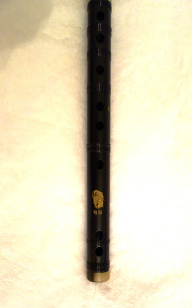 Dizi flute, masterly crafted, made of Ebony, PROFESSIONAL GRADE. Free study book 专业黑檀木笛子, 名家制作,送入门教材