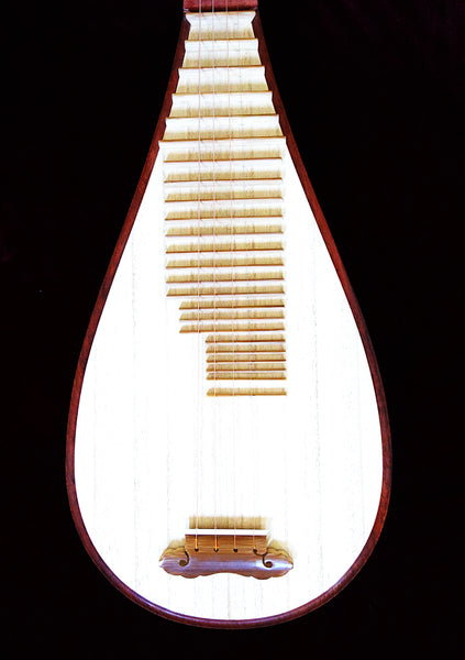 Pipa, High Grade Sandalwood,  Concert Grade 高级大果紫檀木演奏琵琶