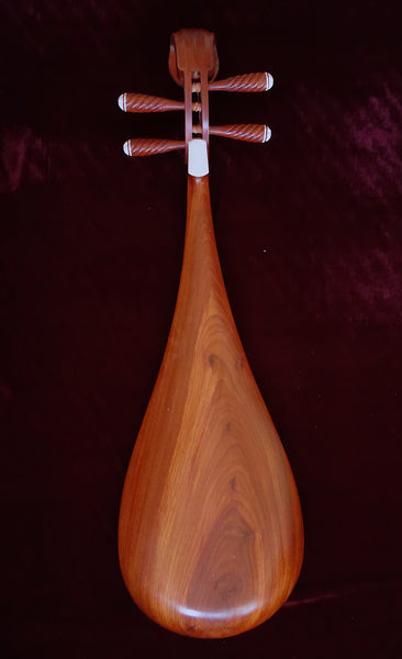 Pipa, Professional Rosewood (Chinese lute, Biwa)专业花梨木原木抛光琵琶