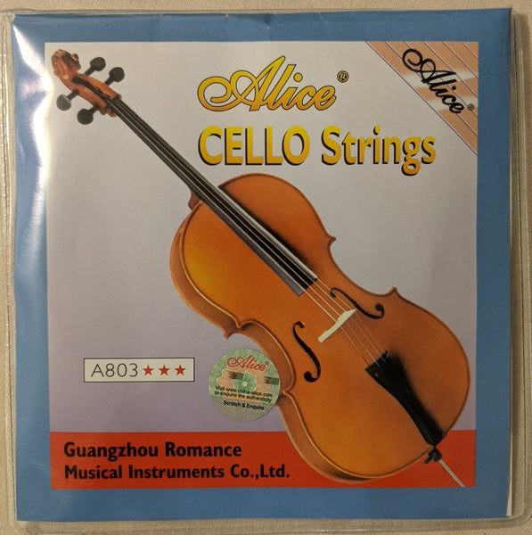 Strings for Cello, Whole Set (4 pieces)大提琴弦Free shipping