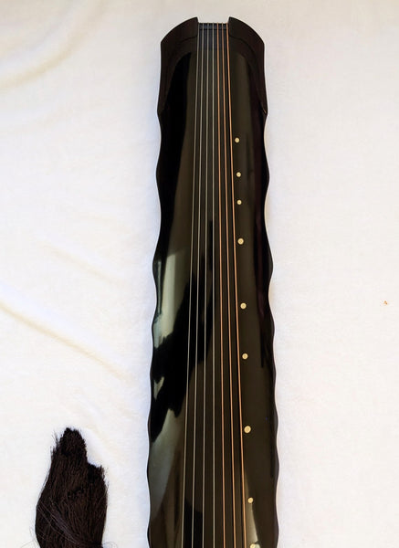 Guqin, Luo-Xia Style,  Finely Crafted落霞式古琴