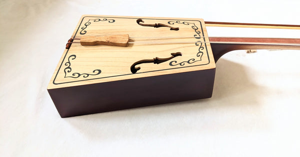 Morin Quur, Morin khuur, khuur, quur, horsehead fiddle 马头琴,中级. 送硬盒