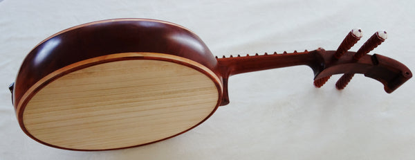 ZhongRuan, Tenor Ruan,  Redwood, Antique Style 中阮, 花梨木, 古风直头