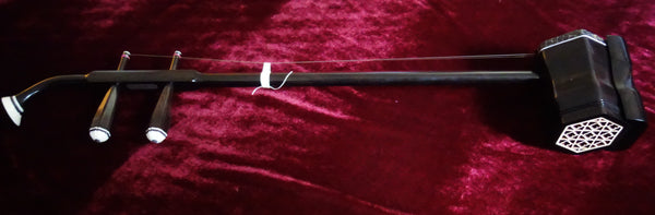 Erhu, Alto fiddle, Professional Ebony, Deluxe Hard Case & Study Book!专业黑檀二胡, 送高级硬盒, 二胡世家制作