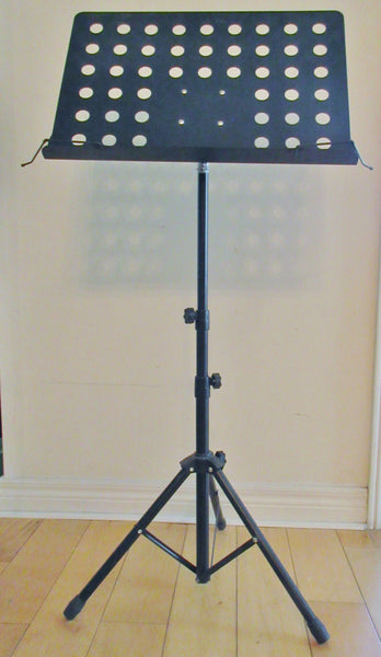 Music Stand, heavy duty, folding tripod, adjustable in height大谱台，可调节高度