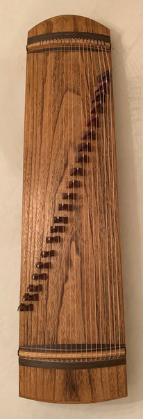 Guzheng (Koto, Gayagum) 50"(127cm).  21 strings, 2 models, Setup and Tuned古筝，21弦, 127厘米, 两款可选