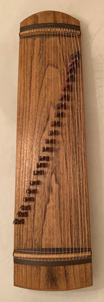 Guzheng (Koto, Gayagum) 50"(127cm).  21 strings, 2 models, Setup and Tuned古筝,21弦, 127厘米, 两款可选
