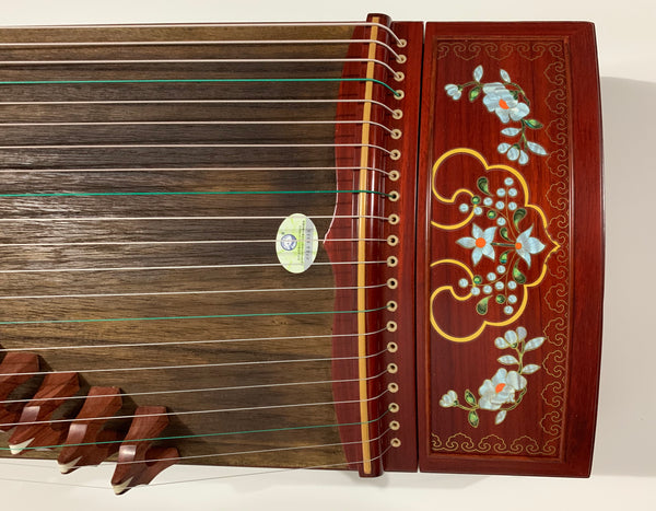 Guzheng (Koto, Gayagum). Full-sized 64". African Sandalwood, Professional Grade北方最老字号/最大品牌乐海制非洲紫檀木专业古筝