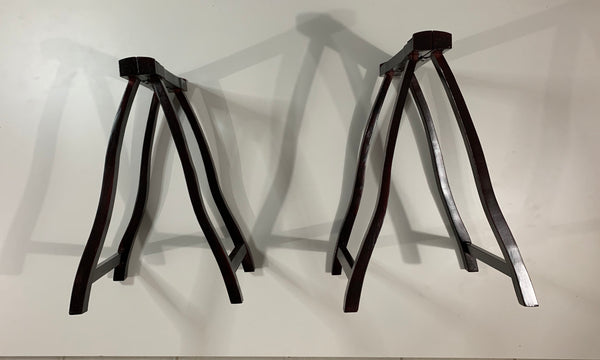 Guzheng Stands (a pair) , solid wood 古筝架,一对,实木