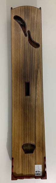 Guzheng, Full-sized 64". Ebony, Seashell inlay, Concert Grade. DingYun Brand 古筝 黑檀贝雕 名牌鼎韵