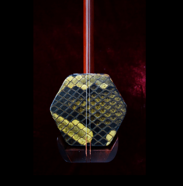 Erhu, Alto Fiddle, Professional Sandalwood, with Deluxe Hard Case科特迪瓦紫檀木专业二胡,高级硬盒