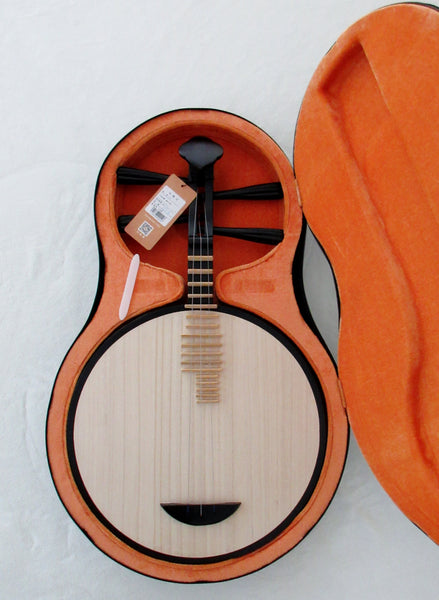 Yueqin (Chinese moon lute), Quality Tsubaki 乐海制椿木月琴