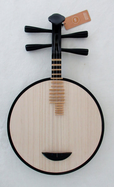 Yueqin (Chinese moon lute), Quality Tsubaki 乐海制椿木月琴
