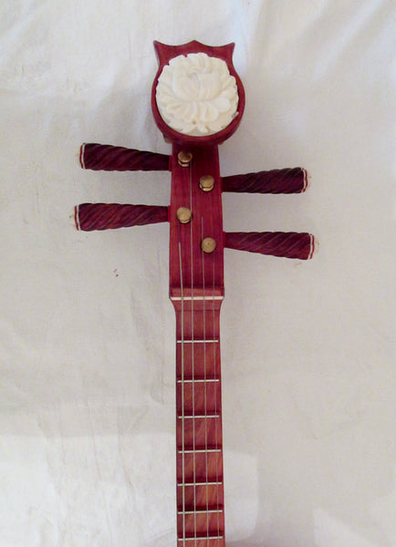 DaRuan, Bass ruan. Redwood,4-stringed, round shaped Chinese lute 大阮, 花梨木