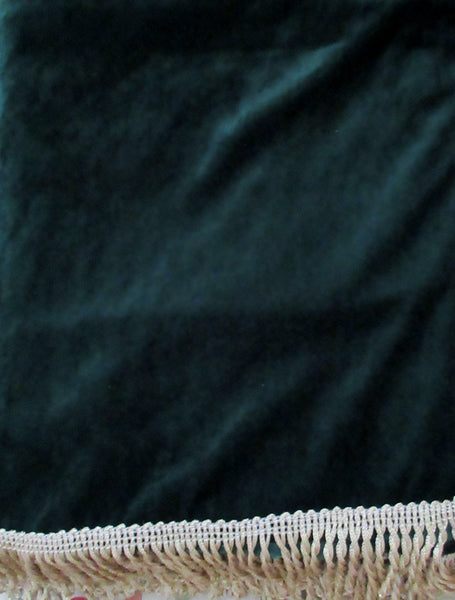 Piano cover - half length, beautiful velvet.  Suitable for all upright pianos