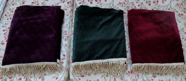 Piano cover - half length, beautiful velvet.  Suitable for all upright pianos