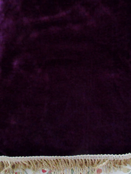 Piano cover - half length, beautiful velvet.  Suitable for all upright pianos