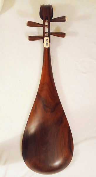 ＊＊Only one, lightly used. Pipa, Mahogany 九成新奥氏黄檀/酸枝木演奏级琵琶