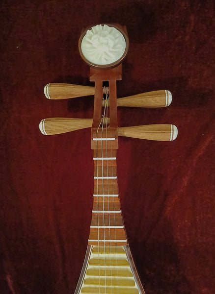 Only one, lightly used: Pipa for kids, Professional African Sandalwood非洲紫檀木微调儿童琵琶，北方最老字号，最大名牌. 乐海