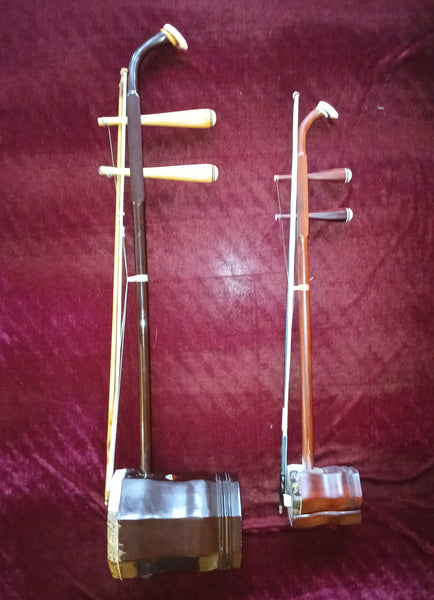 Only one, used. DiHu/Da-Hu (Bass fiddle) 低胡（二手），大胡，硬木