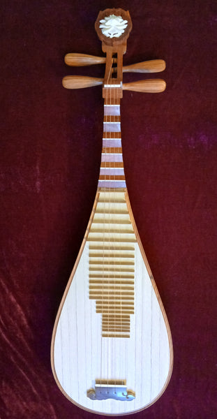 Pipa, High Grade Sandalwood,  Concert Grade 高级大果紫檀木演奏琵琶