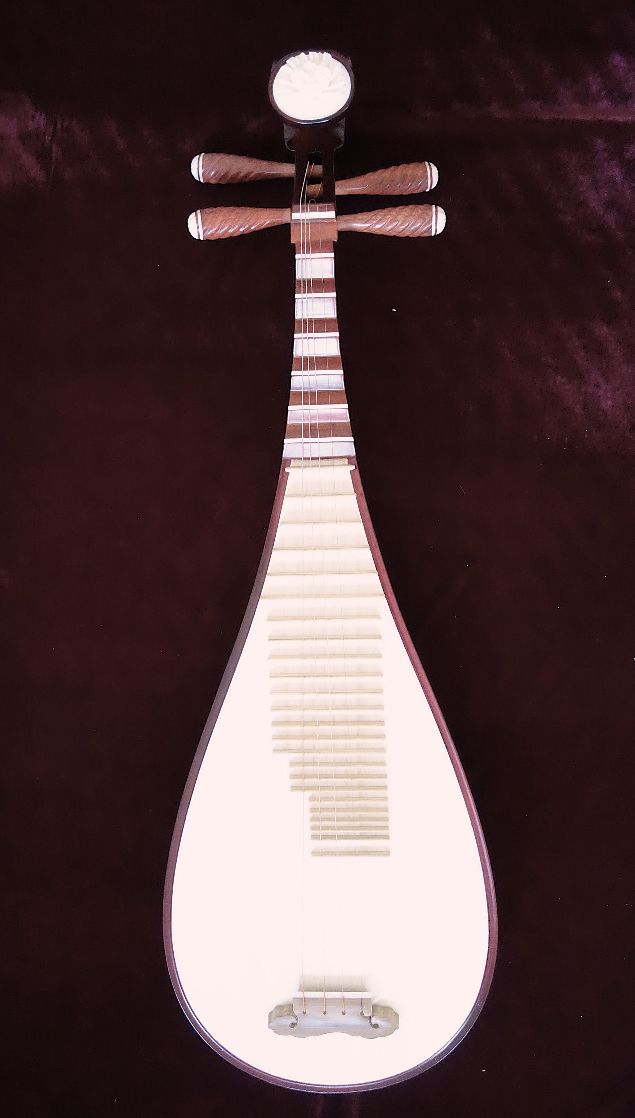 Pipa, Professional Hardwood, rosewood Tuning Pegs/Xiang Frets