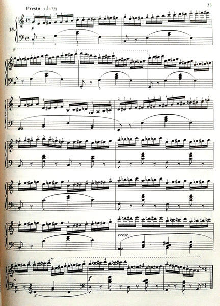 Piano study book:  Czerny 299  车尔尼钢琴快速练习曲 作品299