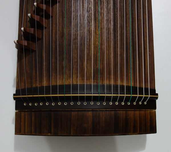 Guzheng (Koto, Gayagum) 39"(100cm).  21 strings, Free setup & tuned.便携古筝，21弦, 100厘米