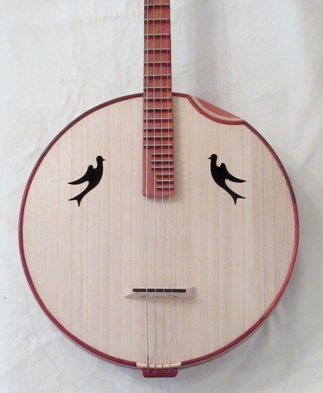 柳行李　２個 Strings for Yue-Qin (Chinese lute, Moon-Lute), whole set (4