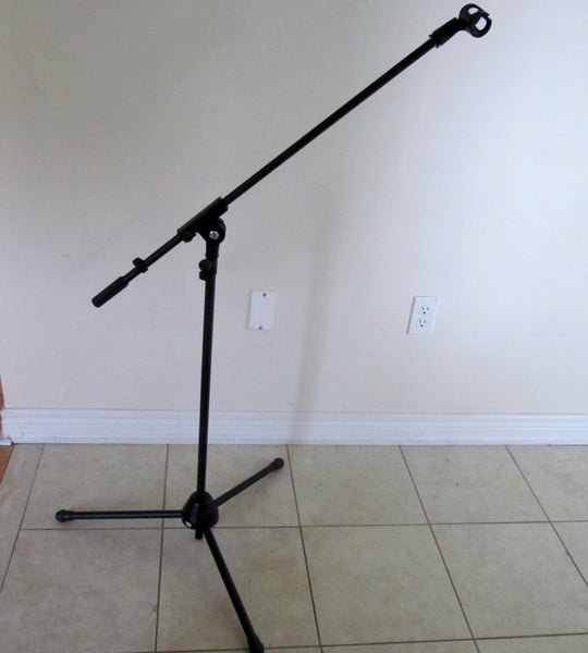 Microphone Stand, dual purpose, CAN CARRY TWO MICs! comes with 2 clips!!